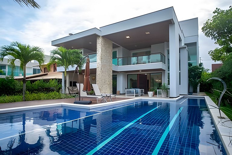 Casa Luxo Mar & Sossego no Melhor Cond. Guarajuba