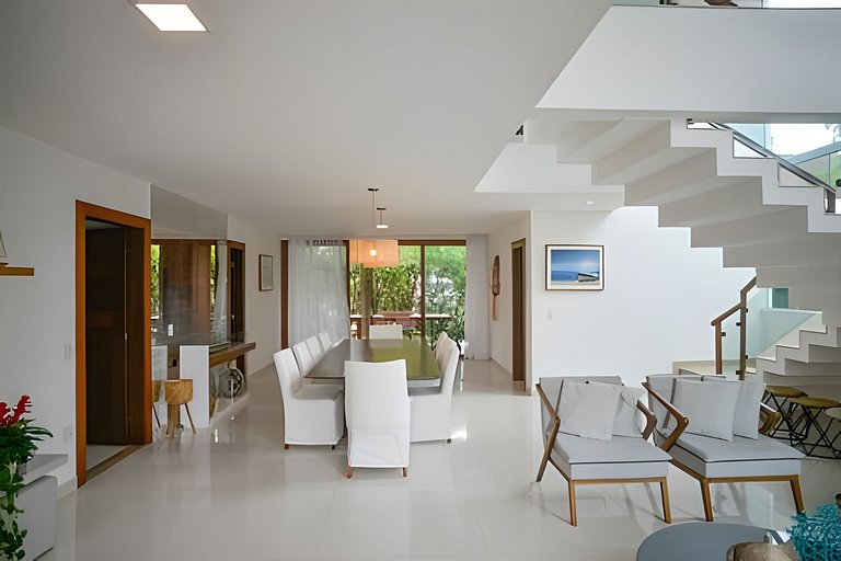 Casa Luxo Mar & Sossego no Melhor Cond. Guarajuba