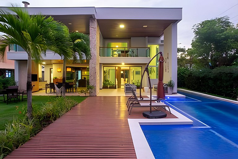 Casa Luxo Mar & Sossego no Melhor Cond. Guarajuba