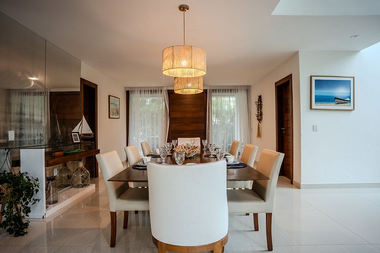 Casa Luxo Mar & Sossego no Melhor Cond. Guarajuba