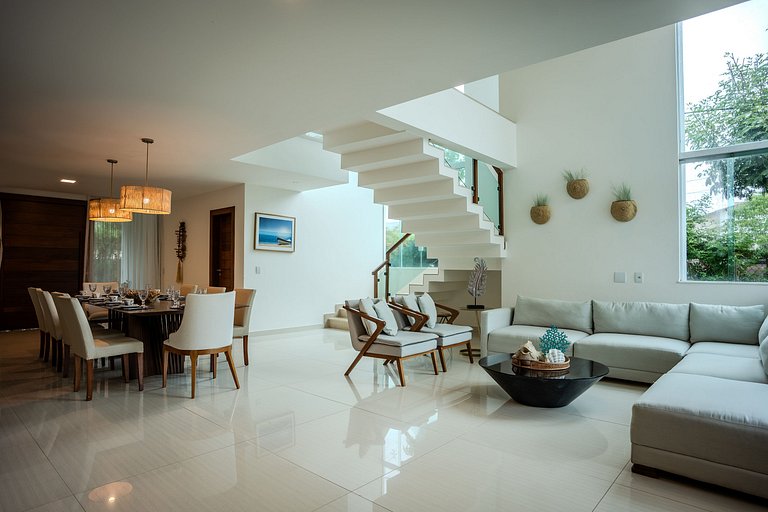 Casa Luxo Mar & Sossego no Melhor Cond. Guarajuba