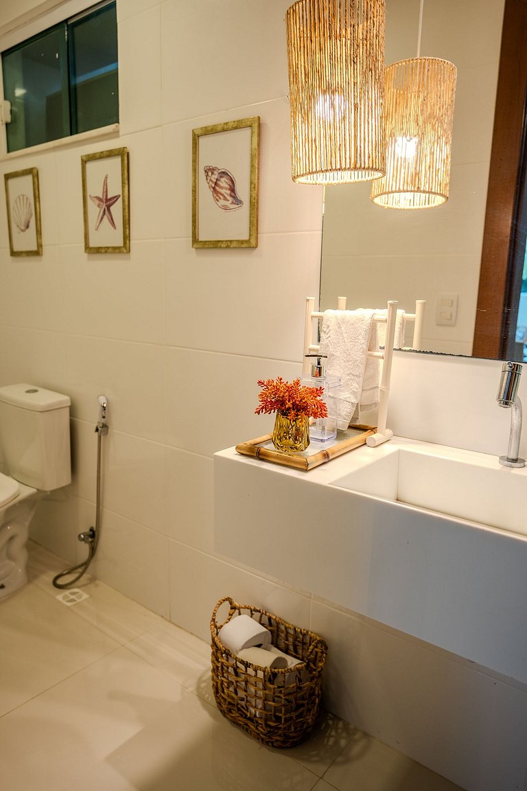 Casa Luxo Mar & Sossego no Melhor Cond. Guarajuba