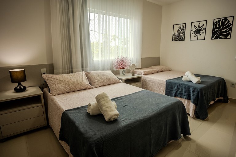 Casa Luxo Mar & Sossego no Melhor Cond. Guarajuba