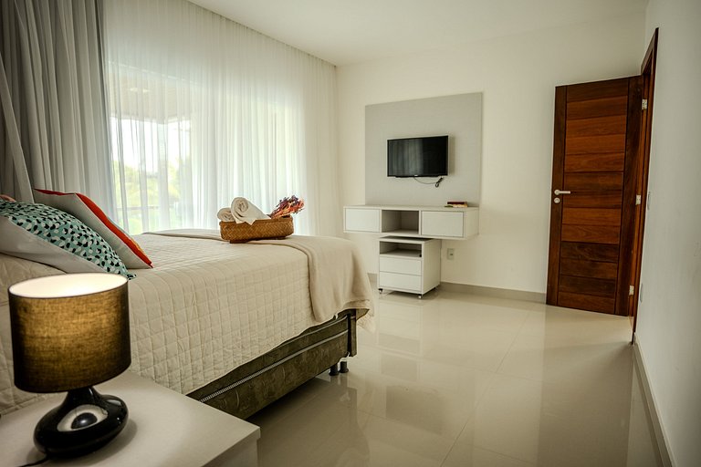 Casa Luxo Mar & Sossego no Melhor Cond. Guarajuba