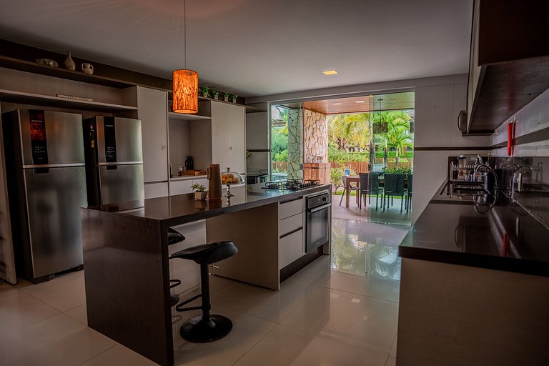 Casa Luxo Mar & Sossego no Melhor Cond. Guarajuba