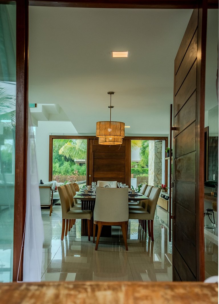 Casa Luxo Mar & Sossego no Melhor Cond. Guarajuba