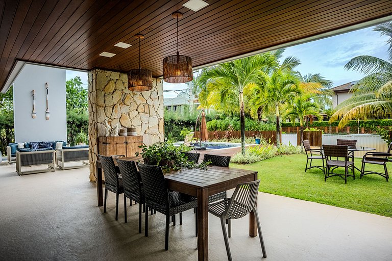 Casa Luxo Mar & Sossego no Melhor Cond. Guarajuba
