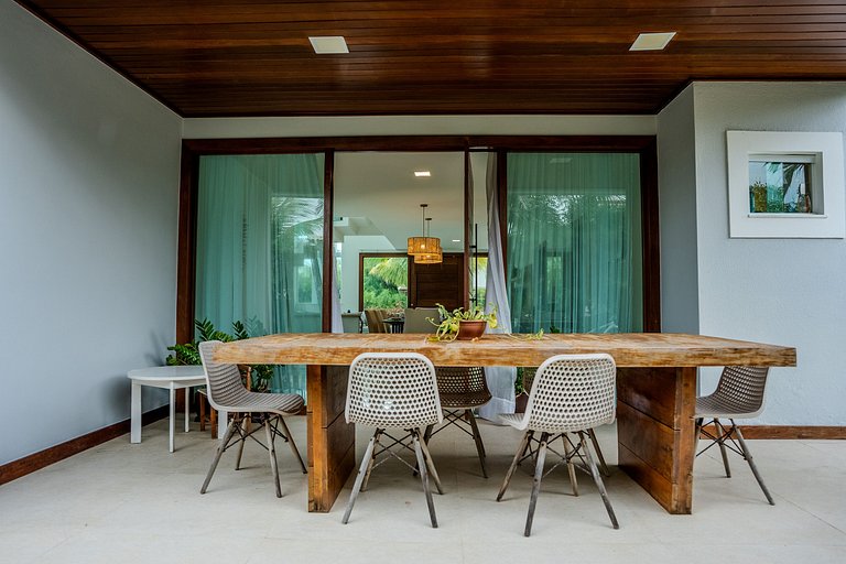 Casa Luxo Mar & Sossego no Melhor Cond. Guarajuba