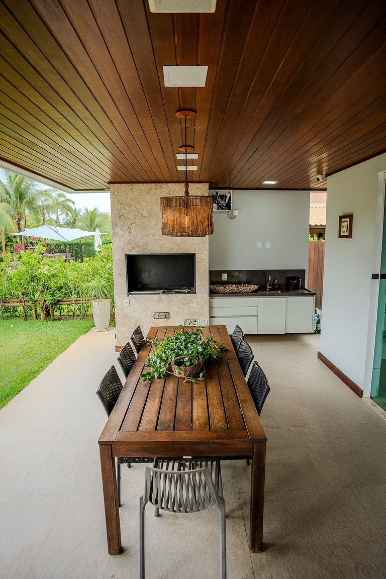 Casa Luxo Mar & Sossego no Melhor Cond. Guarajuba