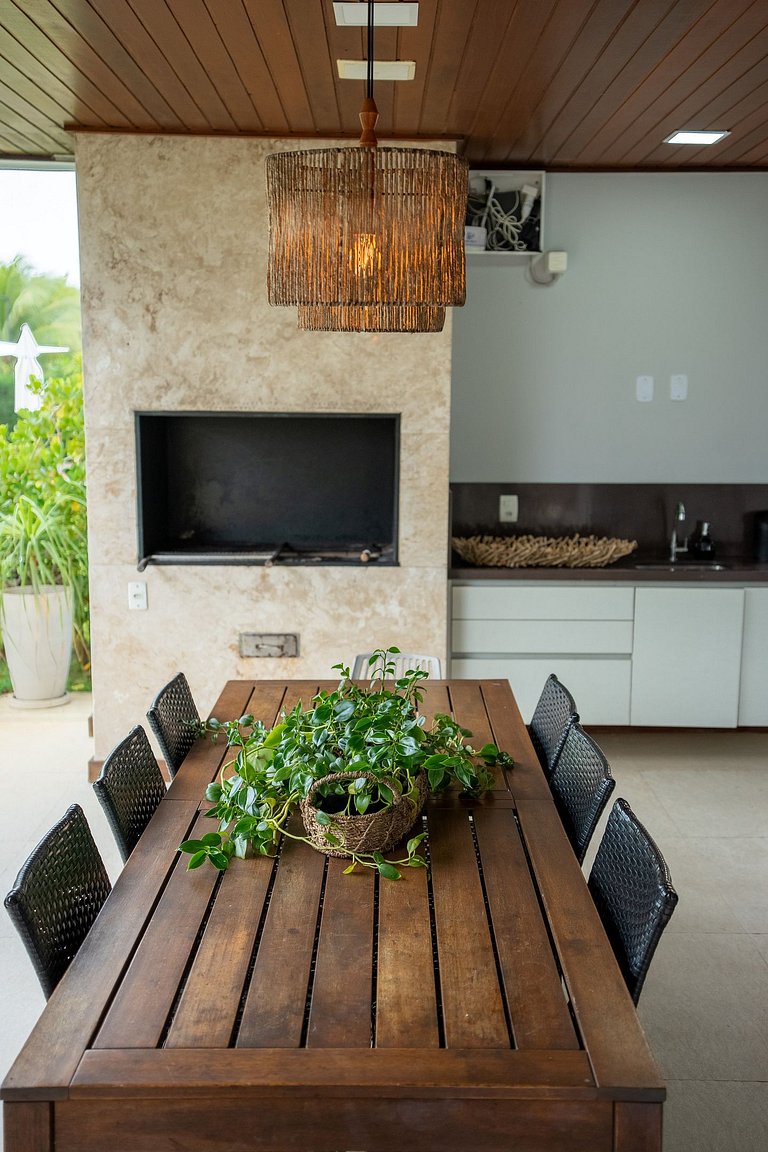 Casa Luxo Mar & Sossego no Melhor Cond. Guarajuba
