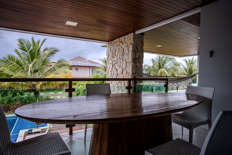 Casa Luxo Mar & Sossego no Melhor Cond. Guarajuba