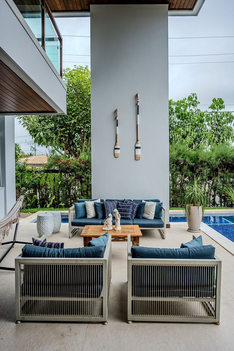 Casa Luxo Mar & Sossego no Melhor Cond. Guarajuba