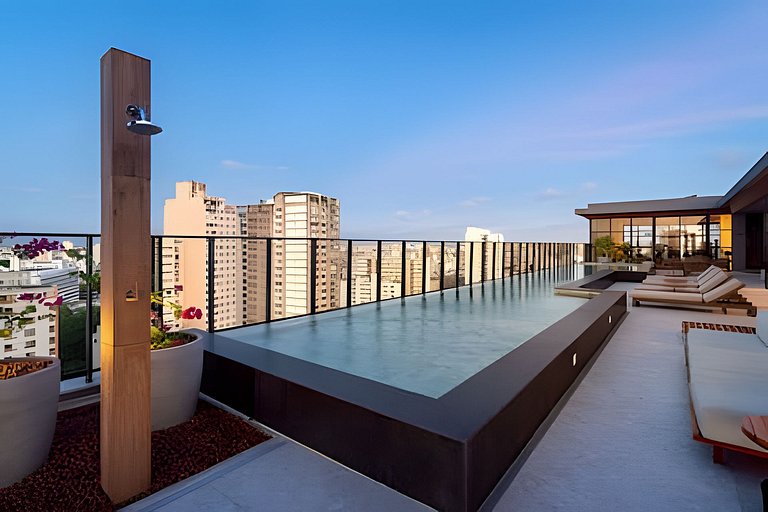 Studio Charmoso e Moderno no Corredor da Vitória
