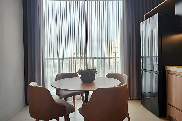 Studio Moderno em Salvador c/ Rooftop Sensacional