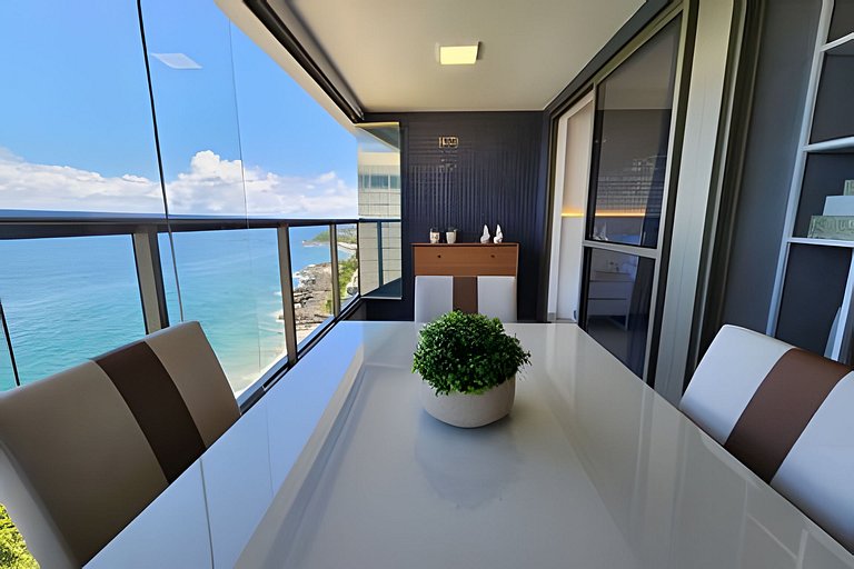 Espaço Único - Sofisticação e Vista Mar Salvador