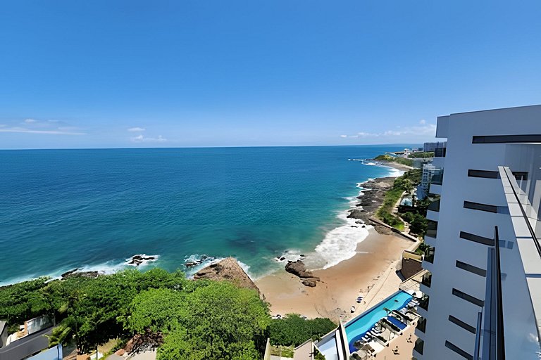 Espaço Único - Sofisticação e Vista Mar Salvador