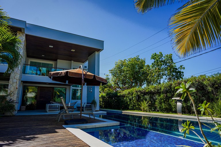 Casa Luxo Mar & Sossego no Melhor Cond. Guarajuba