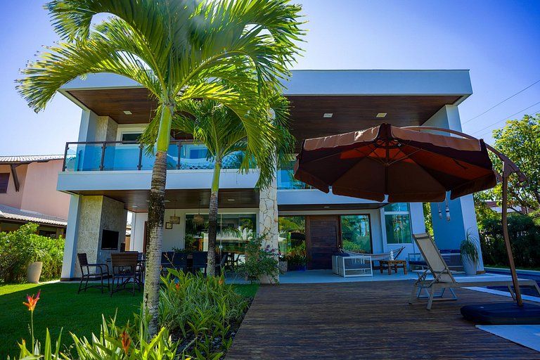 Casa Luxo Mar & Sossego no Melhor Cond. Guarajuba