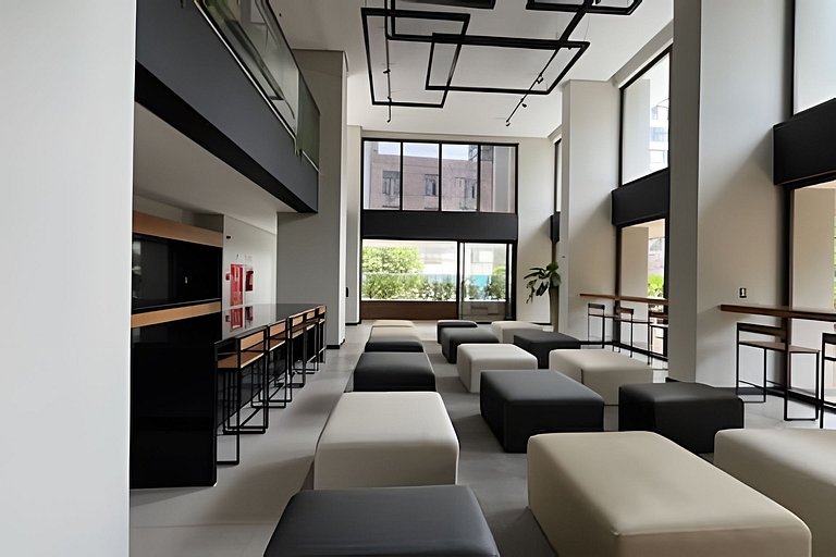 Studio Completo - Conforto e Ótima Localização