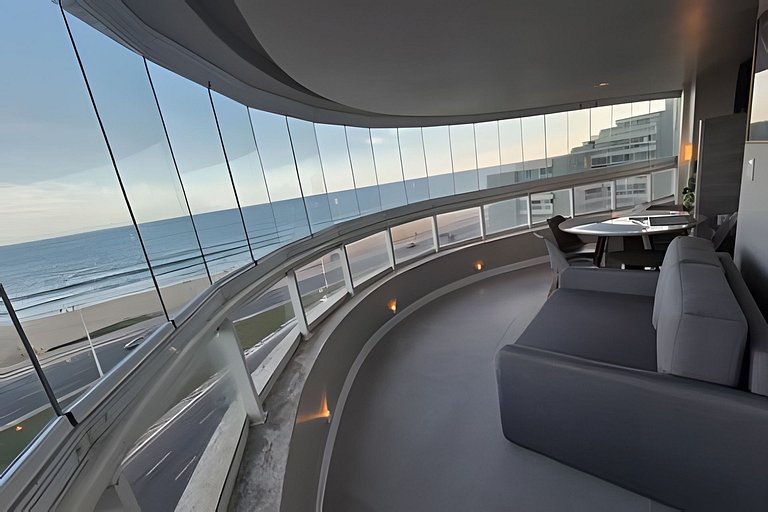 Aconchegante Quarto e Sala Vista Panorâmica do Mar