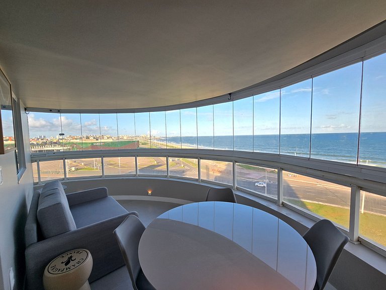 Aconchegante Quarto e Sala Vista Panorâmica do Mar