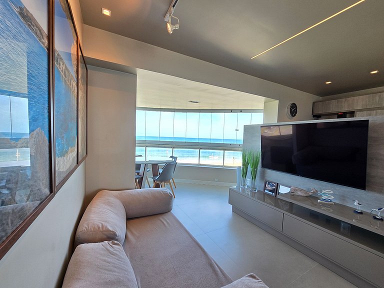 Aconchegante Quarto e Sala Vista Panorâmica do Mar