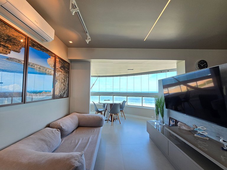 Aconchegante Quarto e Sala Vista Panorâmica do Mar