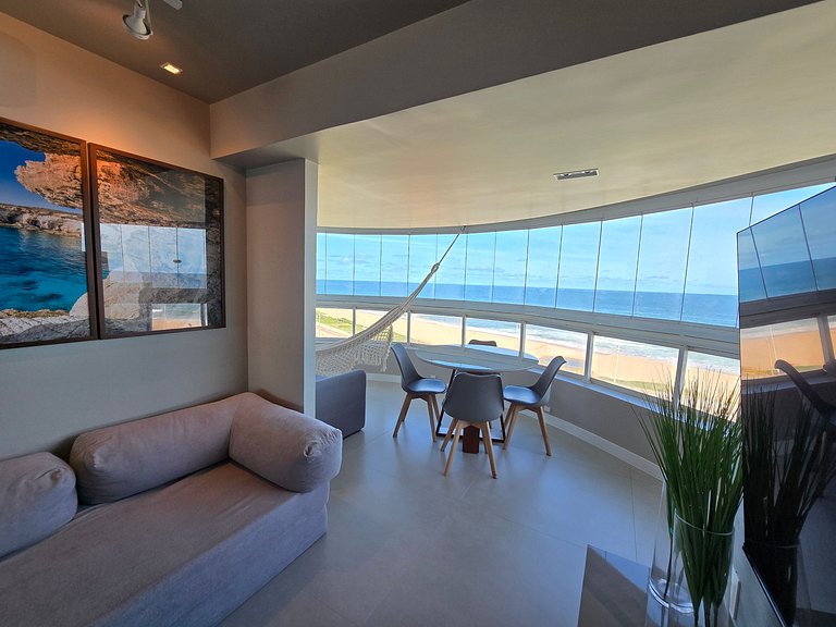 Aconchegante Quarto e Sala Vista Panorâmica do Mar